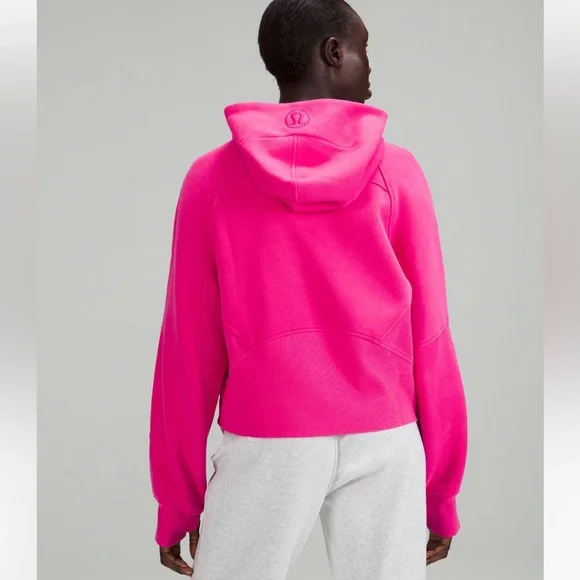 Lululemon Sonic Pink Oversized Scuba Full Zip NWT RARE - Picture 2 of 3